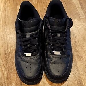 Nike Black Air Force One USED SIZE 9 MEN